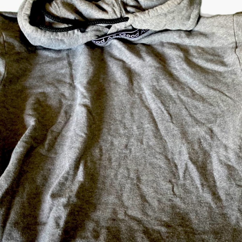 Men short sleeve hoodie size medium